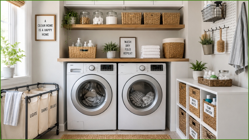 How to Organize Your Laundry Room