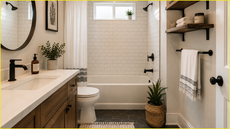 Small Bathroom Ideas on a Budget