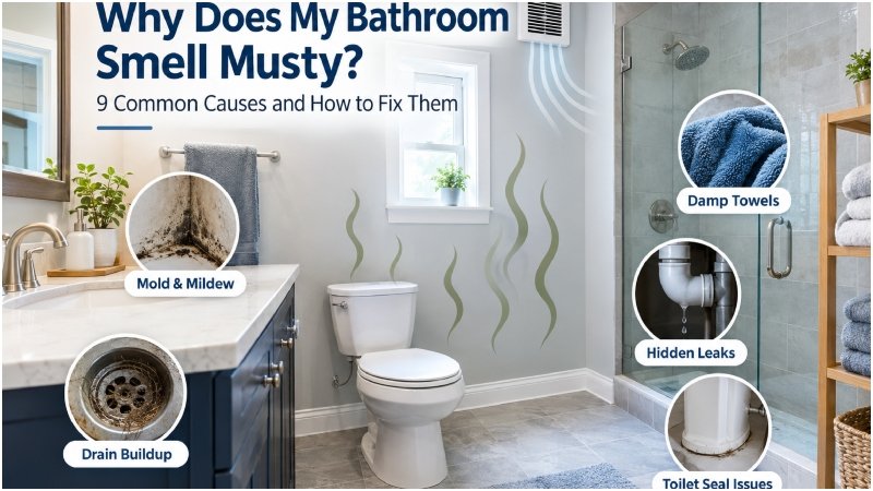 Why Does My Bathroom Smell Musty?