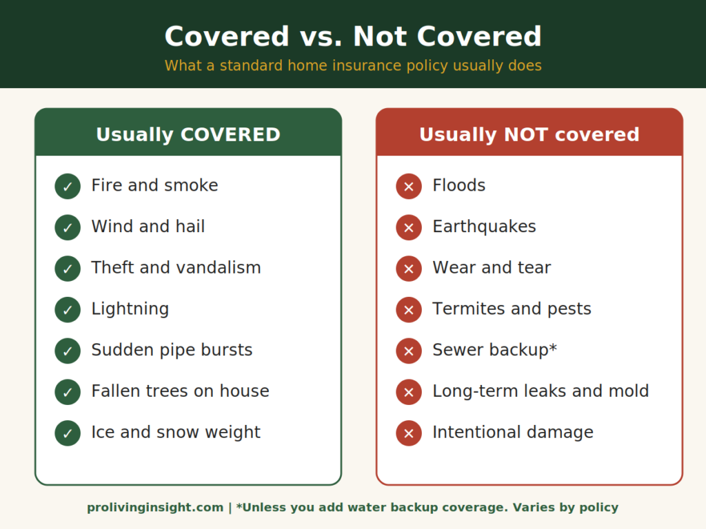 What Does Home Insurance Cover